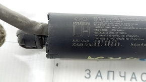 Left tailgate shock absorber for Hyundai Santa FE 21-23, electric, crack in housing