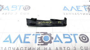 Front bumper cover left Land Rover Range Rover Velar 18-23 black, broken fasteners