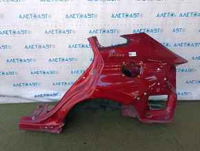 Quarter wing rear left Toyota Venza 21-24 on the body, red, dented