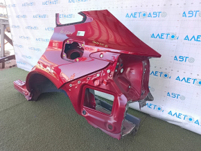 Quarter wing rear left Toyota Venza 21-24 on the body, red, dented