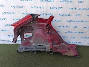 Quarter wing rear left Toyota Venza 21-24 on the body, red, dented
