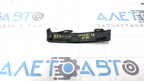 Right front bumper cover for Land Rover Range Rover Velar 18-23, black, broken fasteners