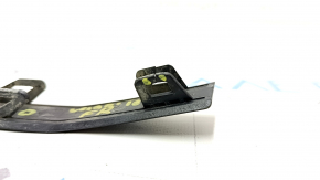 Right front bumper cover for Land Rover Range Rover Velar 18-23, black, broken fasteners