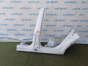 Left rear fender lip for an Audi Q5 80A 18-24, white