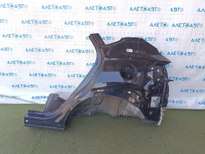 Quarter wing rear left Hyundai Tucson 16-18 on the body, black, pokes