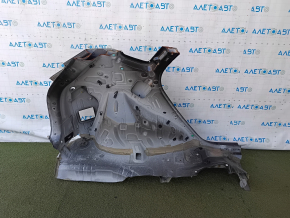 Quarter wing rear left Hyundai Tucson 16-18 on the body, black, pokes