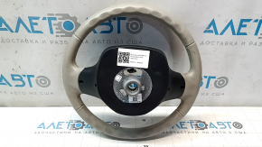 Bare steering wheel BMW i3 14-21 leather gray, scratches