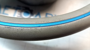 Bare steering wheel BMW i3 14-21 leather gray, scratches
