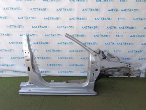 Front right quarter VW Jetta 11-18 USA silver, on body, bumps