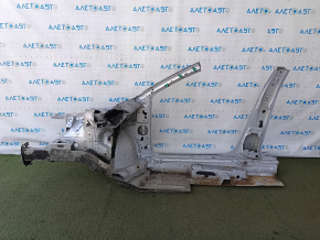 Front right quarter VW Jetta 11-18 USA silver, on body, bumps