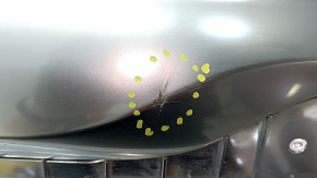 Lower rear bumper trim for Hyundai Santa FE 2021-23 2.5T Limited, chrome, scratches, cracks, dents
