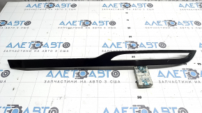 Left rear bumper cover for Land Rover Range Rover Velar 18-23, gloss black