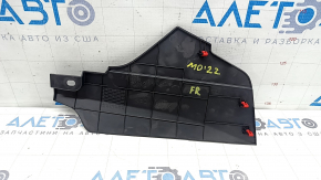 Mitsubishi Outlander 22-25 black center console trim, front left side