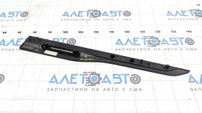 Land Rover Range Rover Velar 18-23 front right door molding, gloss black, beige insert