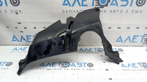 Rear bumper cover under the muffler, left, Land Rover Range Rover Velar 18-23, for 2 pipes