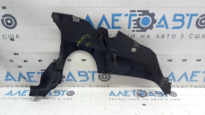 Rear bumper cover under the muffler, left, Land Rover Range Rover Velar 18-23, for 2 pipes
