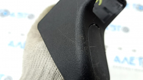 Rear right passenger seat runner cover for Hyundai Santa FE 21-23, black, scratches