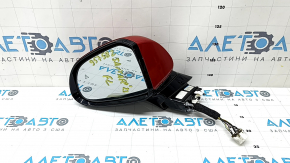 Left side mirror assembly for Hyundai Santa FE 21-23 BSM, heated, turn signal, backlight, camera, auto-folding