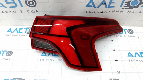 Right outer fender light for Hyundai Santa FE 21-23 LED+halogen, with cover, scratches