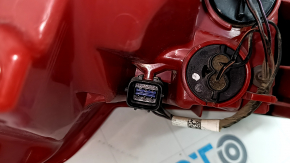 Right outer fender light for Hyundai Santa FE 21-23 LED+halogen, with cover, scratches