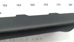 Land Rover Range Rover Velar 18-23 black, scratched, front pillar trim, upper left