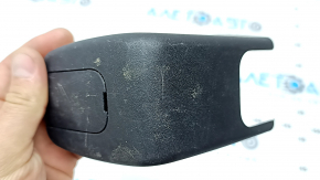Rear left seat runner plug, 2nd row, front left, Hyundai Santa FE 21-23, black, with plug, scratches, needs cleaning
