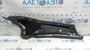 Left rear seat side panel for Land Rover Range Rover Velar 18-20, black leather