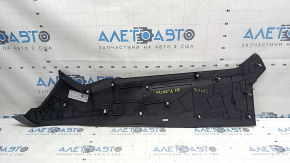 Land Rover Range Rover Velar 18-23 black center console trim, broken fasteners