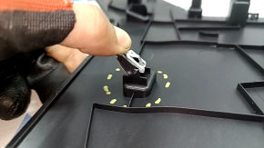 Land Rover Range Rover Velar 18-23 black center console trim, broken fasteners