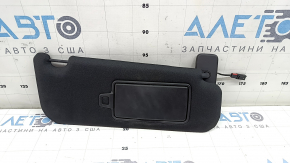 Right visor for Land Rover Range Rover Velar 18-23 black
