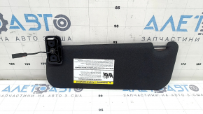 Right visor for Land Rover Range Rover Velar 18-23 black