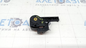 Black hood release handle for Land Rover Range Rover Velar 18-23 interior, with bracket