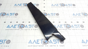 Door trim, rear left, front, Land Rover Range Rover Velar 18-23, gloss black