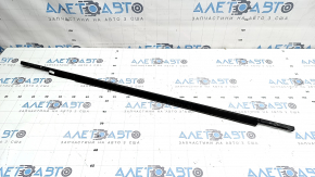 Door-glass molding, central rear left, Land Rover Range Rover Velar 18-23, gloss black
