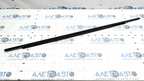 Door-glass molding, central rear left, Land Rover Range Rover Velar 18-23, gloss black