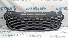 Land Rover Range Rover Velar 18-20 grille, type 1, with emblem, gloss black, graphite moldings