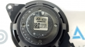 Hyundai Santa FE 19-23 Harman Kardon central dashboard speaker, covered in soot