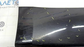 Lower rear right door trim for Land Rover Range Rover Velar 18-23, gloss black with white, scratches, chips