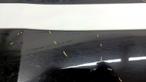 Lower rear right door trim for Land Rover Range Rover Velar 18-23, gloss black with white, scratches, chips