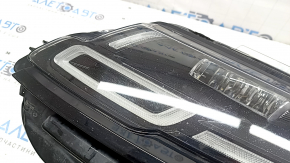 Left front headlight for Land Rover Range Rover Velar 20-20 LED, high beam, scratches, needs polishing