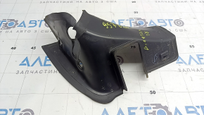 Left tailgate hinge trim for Land Rover Range Rover Velar 18-23, black, on the body, bumper
