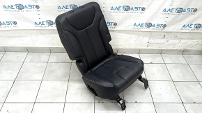 Rear seats 2nd row right Hyundai Santa FE 21-23 black leather, heated, electric folding