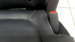 Rear seats 2nd row right Hyundai Santa FE 21-23 black leather, heated, electric folding