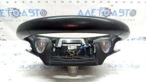 Land Rover Range Rover Velar 18-20 black leather steering wheel with perforation and heating under the paddles, with buttons and paddles, scratches, bumps