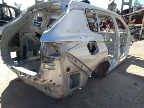 Mitsubishi Outlander 22-26 rear right quarter wing on the body, silver, bumpers