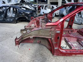 Front left quarter panel for Hyundai Santa FE 21-23, red