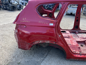 Hyundai Santa FE 19-23 rear right quarter wing, red