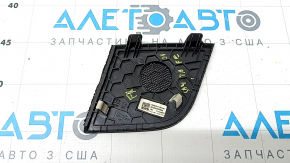 Right front panel speaker grille for Hyundai Santa FE 19-23, black