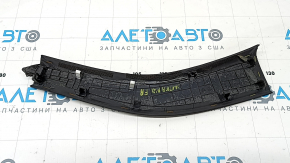 Hyundai Santa FE 21-23 center console trim, upper right side, black leather