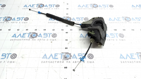 The rear left door lock of a Land Rover Range Rover Velar 18-26 with cables, the cable cover is cracked